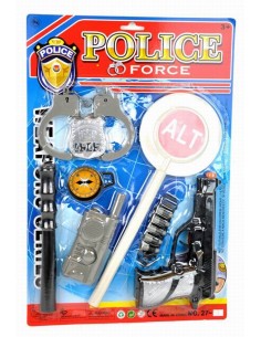 BLISTER POLIZIA CON PALETTA S4089-27-
