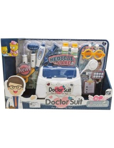 BORSA DOTTORE CON ACCESSORI LUCI SUONI 443898