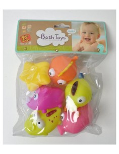 PESCI VINILE 6 PEZZI A3366-TL825-2