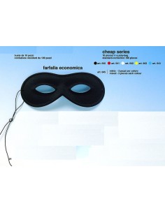 MASCHERA CARNEVALE 641 ROSSA