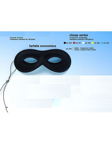 MASCHERA CARNEVALE 641 ROSSA