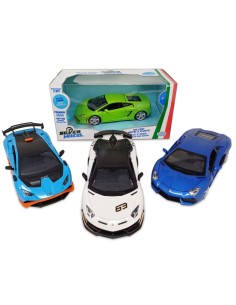 SILVER WHEEL -AUTO LAMBORGHINI 124 LUCI E SUONI 41154