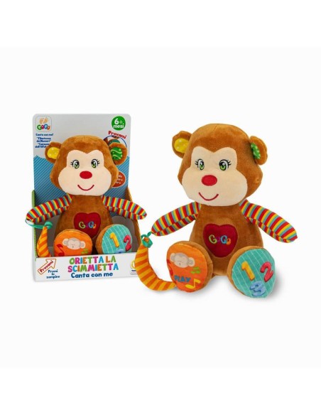 GOGO - ORIETTA LA SCIMMIETTA  CANTA CON ME 22 CM   39398