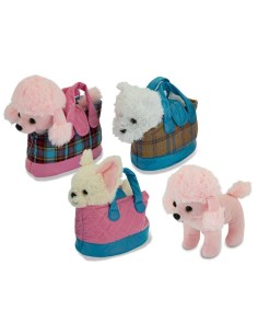 ISOLA DEI CUCCIOLI - CANE IN BORSETTA 3MDL 17CM 39463