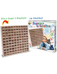 GIOCO IMPARA TABELLINE 40185