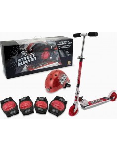 TEOSPORT - SET MONOPATT. CASCO E PROTEZ. MAX 50KG  52057