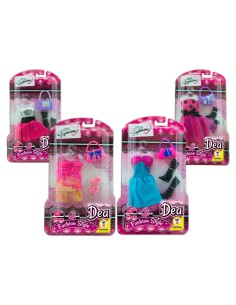 DEA - VESTITI BAMBOLA FASHION STYLE 4 ASS  65926