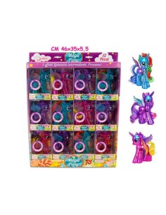 MISS SIGNORINA - UNICORNO TRASPARENTE LUMINOSO  66435