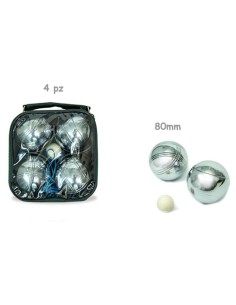 BOCCE IN ACCIAIO 4PZ 66443