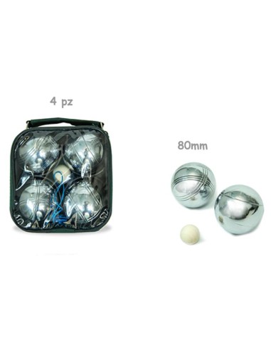 BOCCE IN ACCIAIO 4PZ 66443