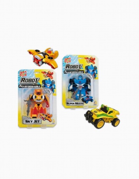 TEO'S - ROBOT TRASFORMABILE 4 MDL ASS  67246