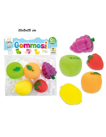 FRUTTA PZ.5 GOMMOSI 67396