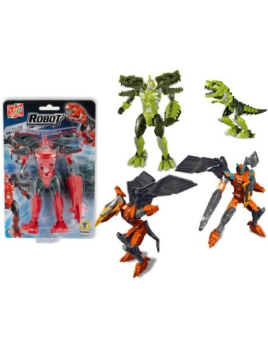 TEO'S-ROBOT TRASFORMABILE 3 MDL ASS. 68931