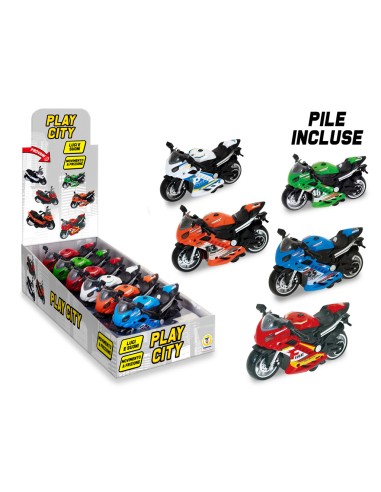 TEO'S - MOTO DA CORSA A FRIZIONE LUCI...