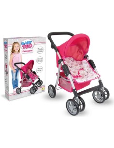 BABY TEO - PASSEGGINO IN METALLO SCHIENALE REG.  74305