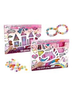 MISS SIGNORINA-SET PERLINE UNICORNO E CASTELLO 80076