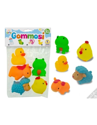 GOGO-GOMMOSI ANIMALETTI FUNNY 5 PZ 80248