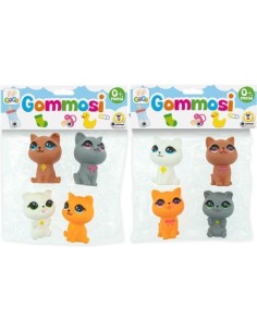 GOGO- GOMMOSI GATTI 4 PZ 80306