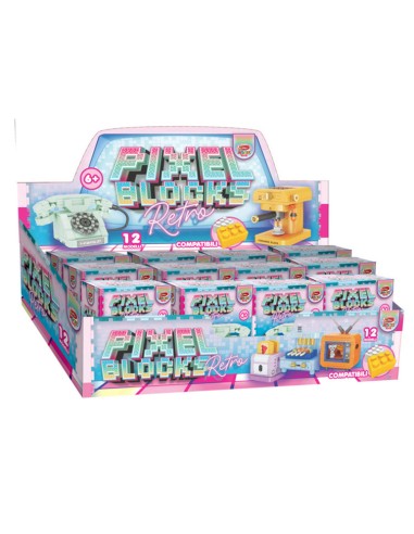 PIXEL BLOCKS RETRO DIP77506