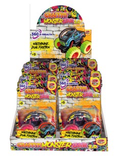 GRAFFITI MONSTER CARS 360 DIP77609