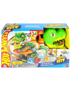 HOTWHEELS CITY T-REX BATTAGLIA INFUOCATA JBM73