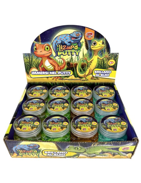 PUTTY LIZARD GLOW IN THE DARK DIP77715