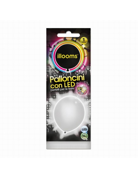 PALLONCINI LED ILLOOMS BIANCO  ILL011