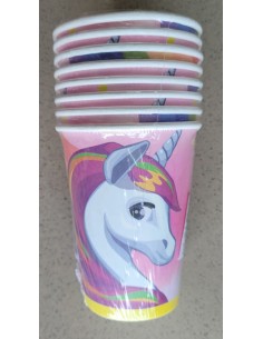 BICCHIERE UNICORNO BIO 250ML 8 PZ FBM112B