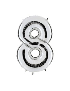 PALLONCINO ARGENTO N.8 CM.100 FBGR008