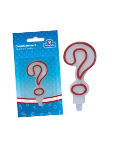 CANDELA ROSSA  6,5CM CAND10