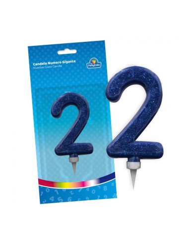 CANDELA BLU 2 15 CM. CAND002