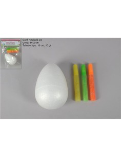 SET 2 UOVA POLISTIROLO 12CM CM001980