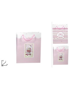 BUSTA NASCITA ROSA 18X14 IR004192