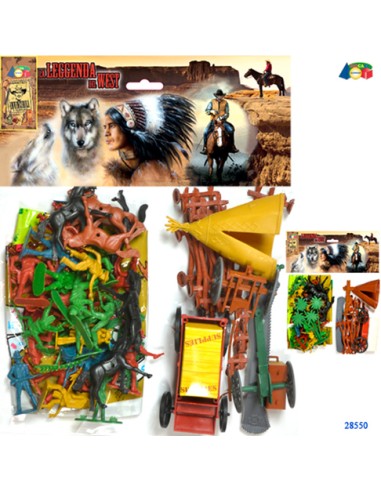 BUSTA COWBOY CON ACCESSORI 28550