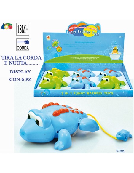 COCCODRILLO A CORDA 57205