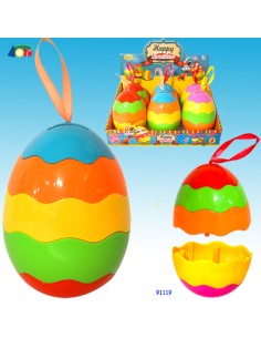 UOVO PLASTICA MULTICOLOR 91119