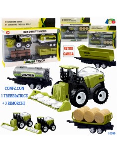 TREBBIATRICE CON 3 RIMORCHI 10580