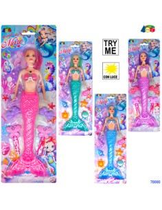 SET SIRENA C/LUCE IL CANTO DEL MAREASS.TRY 70000