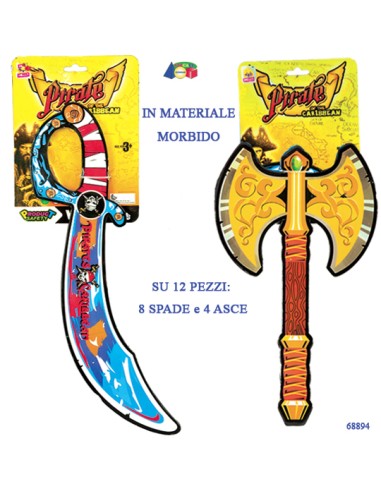 SET SPADA/ASCIA PIRATA 68894