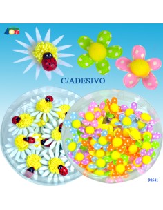 TUBO TRASP FIORI CON ADESIVO 90541