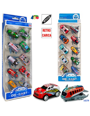 CONF 10 MEZZI MET AUTO/ AEREI  R/C ,ASS. 10279