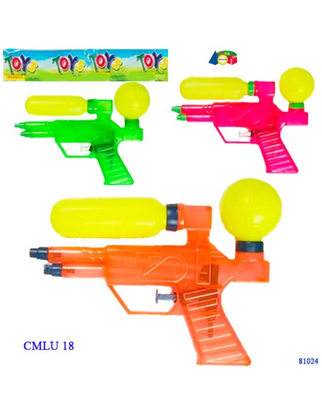 PISTOLA AD ACQUA 2 SERB/ 2 SPARI IN BUSTA 81024