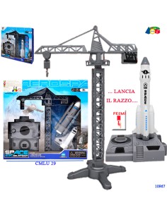 CONFEZ. BASE SPAZIALE LANCIO RAZZO ED ACC.ASS 10967