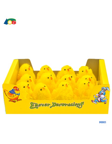 CF.12 PULCINI GIALLI 90005