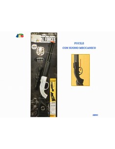FUCILE POLIZIA SET CON ACCESSORI 68905