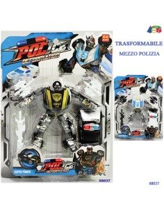 TRASFORMABILE AUTO POLIZIA 68037