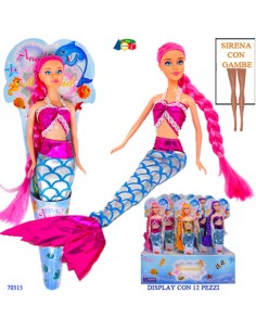 SIRENA C/GAMBE IN CONO, ASS 70315