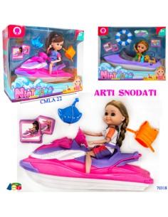 CONF.VETR. BAMBOLA SU MOTO ACQUA/ MOTOSCAFO ASS 70318