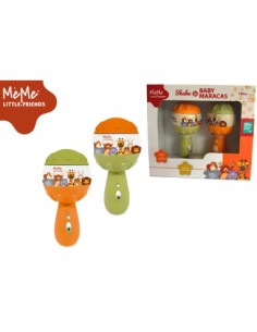 LITTLE FRIENDS SHAKE 2 BABY MARACAS 52005