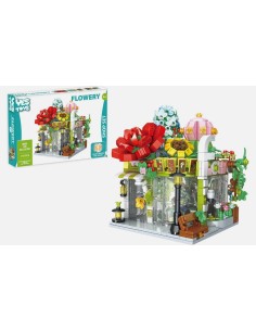 YT FLOWERY NEGOZIO DI FIORI CON LUCI 741PZ 52221